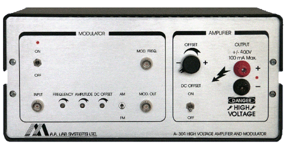 A - 304 High Voltage Amplifier and Modulator